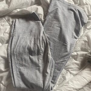 TNA grey flare leggings